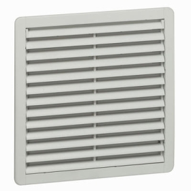 034835 LEGRAND Ouïe d aération plastique - IP54 - RAL 7035 - 250 x 250 mm
