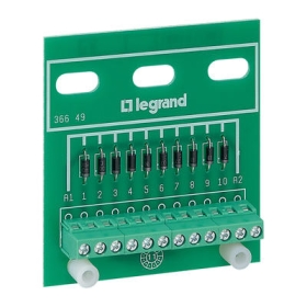 036649 LEGRAND PLATINE 10 DIODES