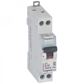407455 LEGRAND Disjoncteur 1P+N B16 6000A/10KA