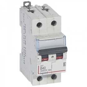 407498 LEGRAND Disjoncteur 2P B40 6000A/10KA