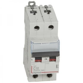 407782 LEGRAND Disjoncteur 2P C10 6000A/10KA