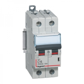 407784 LEGRAND Disjoncteur 2P C16 6000A/10KA
