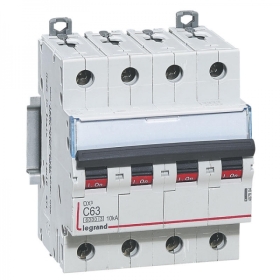 407904 LEGRAND Disjoncteur 4P C63 6000A/10KA