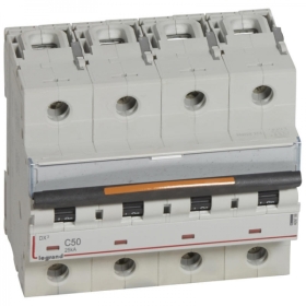 409799 LEGRAND Disjoncteur 4P C50 25KA