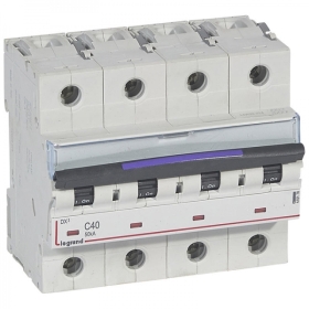 410178 LEGRAND Disjoncteur 4P C40 50KA