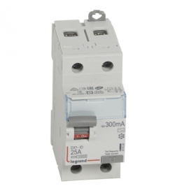 411524 LEGRAND Interrupteur différentiel 2P 25A 300mA AC