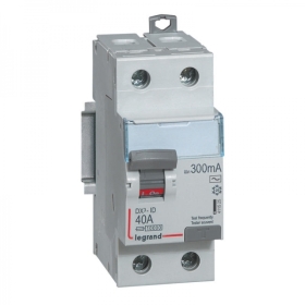 411525 LEGRAND Interrupteur différentiel 2P 40A 300mA AC