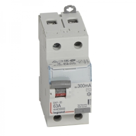 411526 LEGRAND Interrupteur différentiel 2P 63A 300mA AC