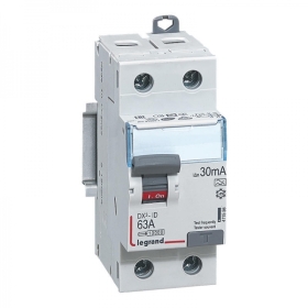 411556 LEGRAND Interrupteur différentiel 2P 63A 30mA A