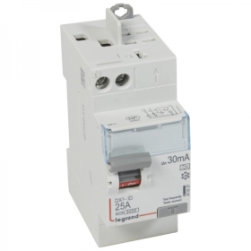 411637 LEGRAND Interrupteur différentiel 2P 25A 30mA A TGA