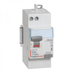 411650 LEGRAND Interrupteur différentiel 2P 63A AC 30MA TGA