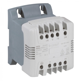044237 LEGRAND TRANSF MON.230-400/24-48V 630VA