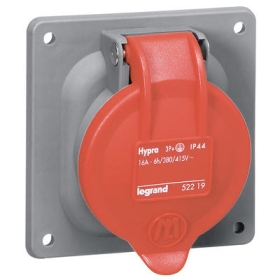 052920 LEGRAND S.EU 32A 4P+T 400V PLAST 44