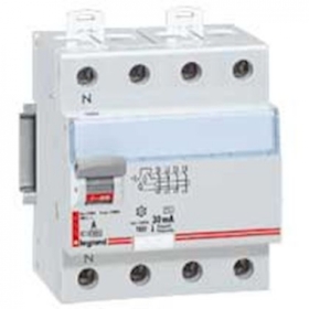 008693 LEGRAND Interrupteur différentiel 4P 25A 30mA AC
