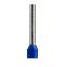 Embout long 2,5mm² bleu DIN