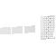 Grille pour coffret Resi9 13M