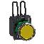XB5AW28G5 SCHNEIDER VOYANT PLASTIQUE - POUSSE