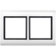 PLAQUE DOUBLE AQUA BLANC PLAQUE DOUBLE AQUA BLANC