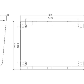 AUVENT SF SM 1200X400 AUVENT SF SM 1200X400