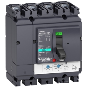 Disjoncteur ComPacT NSX100HB1 TM40D 4P4D 85KA 500V