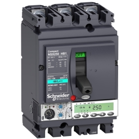 Disjoncteur ComPacT NSX250HB1 ML 5.2 E 250A 3P3D 85KA 500V