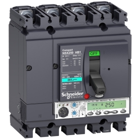 Disjoncteur ComPacT NSX250HB1 ML 6.2 E 160A 4P4D 85KA 500V