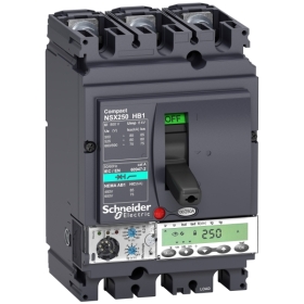 Disjoncteur ComPacT NSX250HB1 ML 6.2 E 250A 3P3D 85KA 500V