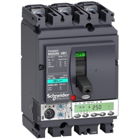 Disjoncteur ComPacT NSX250HB1 ML 6.2 E-M 220A 3P3D 85KA 500V