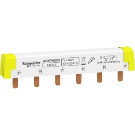 Peigne raccord 3P 100A 6mod Peigne raccord 3P 100A 6mod