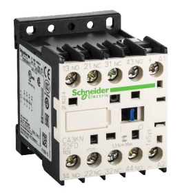 CONT AUX 2F 2O VIS 110V DC
