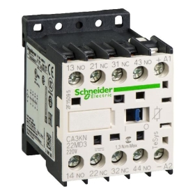 CONT AUX 2F 2O VIS 220V DC