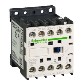 CONT AUX 4F VIS 220V DC