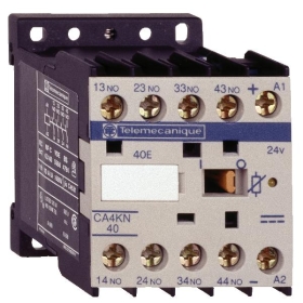 CONT AUX 4F BC VIS 110V DC