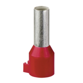 Embout E long 10mm² rouge DIN