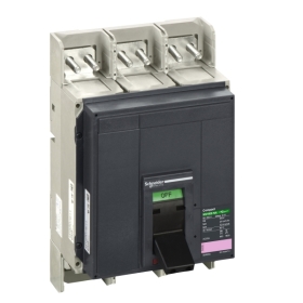 Interrupteur sectionneur NS1600NA 3P 52KA FIXE MAN RAC AV/AV