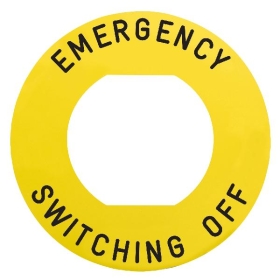 ETIQUETTE EMERGENCY SWITC ETIQUETTE EMERGENCY SWITC