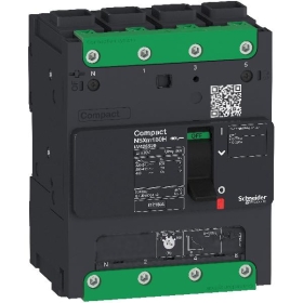 Disjoncteur ComPacT NSXM 160B TM100D 4p3d racc Elink