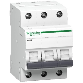 Disjoncteur modulaire K60N 3P 40A courbe_C 6000A