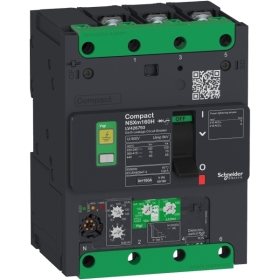 Disjoncteur ComPacT différentiel Vigi NSXM E 16 kA 3P 50A rati