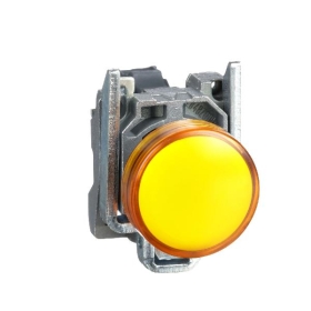 XB4BVG5 SCHNEIDER VOYANT JAUNE A LED 120 VAC