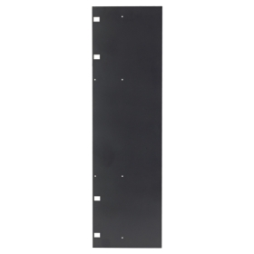 Panneau de fin de rangée pour gestionnaire de câbles vertical à un seul côté Panneau de fin de rangée pour gestionnaire de câbles vertical à un seul côté