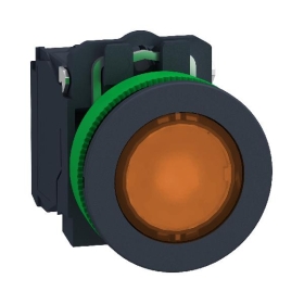 BP lum flush orange 1O+1F 24V BP lum flush orange 1O+1F 24V