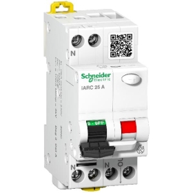 Disjoncteur modulaire fault detection device , Acti 9 Iarc, 1PN, 25A
