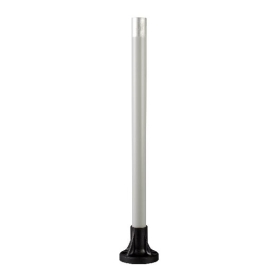 TUBE ALU 400 MM PIED PLAS