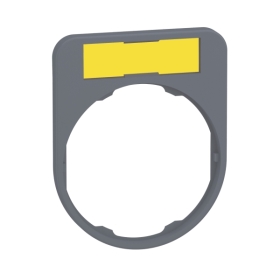 PORTE-ETIQUETTE PLAT 40X50 GRI