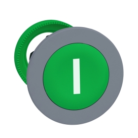 tête BP flush Ø22 marqué vert tête BP flush Ø22 marqué vert