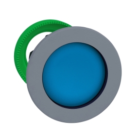 tête BP flush Ø22 bleu tête BP flush Ø22 bleu