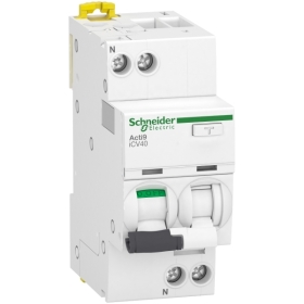 Disjoncteur ComPacT différentiel Vigi 1PN, 25 A, courbe_C 4500 A, 30 mA, AC