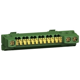 Borniers de terre 15 trous Borniers de terre 15 trous