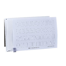 PLANCHE A4 ETIQ 18X27 SUP PLANCHE A4 ETIQ 18X27 SUP